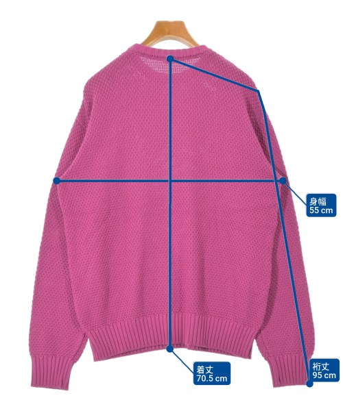 post amenities（ポストアメニティー）ニット・セーター ピンク サイズ:M メンズ/2200609480076