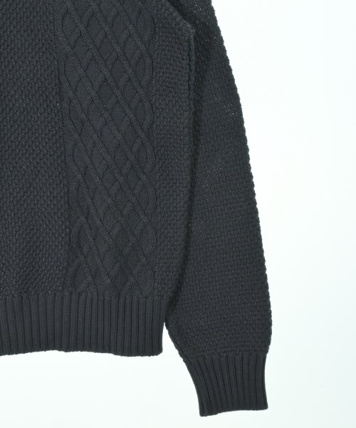 post amenities（ポストアメニティー）ニット・セーター 黒 サイズ:S メンズ/2200609480083