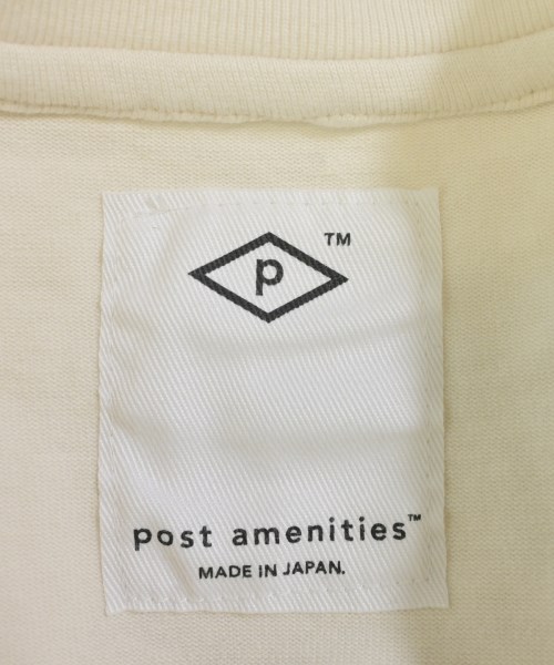 post amenities（ポストアメニティー）Tシャツ・カットソー 白 サイズ:S メンズ/2200609480205