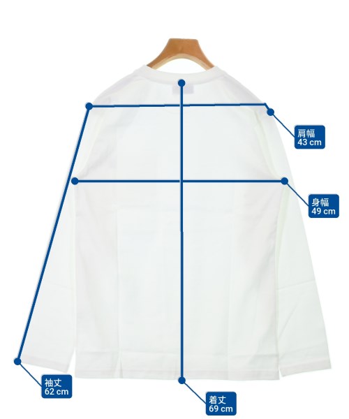 post amenities（ポストアメニティー）Tシャツ・カットソー 白 サイズ:S メンズ/2200609480229