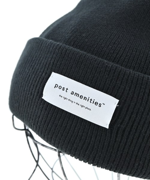 post amenities（ポストアメニティー）ニットキャップ・ビーニー 黒 サイズ:- メンズ/2200609480380