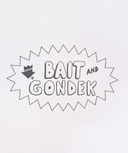 BAIT（ベイト）Tシャツ・カットソー 白 サイズ:L メンズ/2200669211122