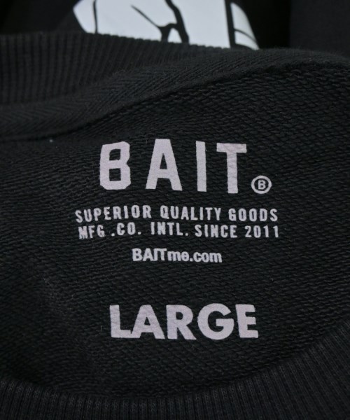 BAIT（ベイト）スウェット 黒 サイズ:L メンズ/2200683067019