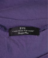 SYU.（シュウ）Tシャツ・カットソー 紫 サイズ:1(S位) メンズ/2200464203049