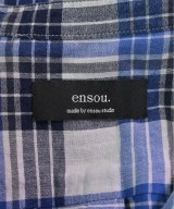 ensou.（エンソウ）カジュアルシャツ 青 サイズ:M メンズ/2200487677032