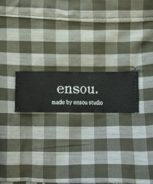 ensou.（エンソウ）カジュアルシャツ カーキ サイズ:M メンズ/2200625929238