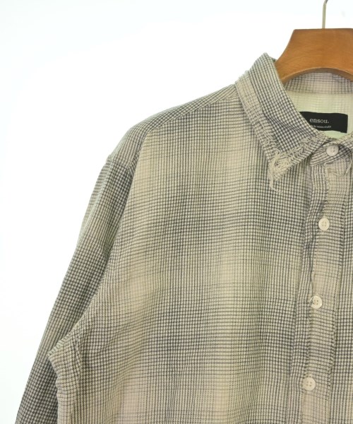 ensou.（エンソウ）カジュアルシャツ グレー サイズ:L メンズ/2200615954011