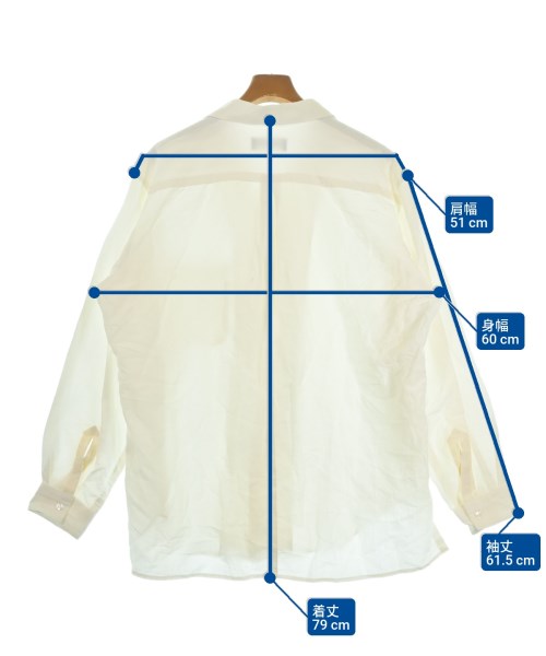 ensou.（エンソウ）カジュアルシャツ 白 サイズ:L メンズ/2200616856253