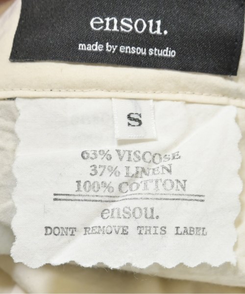ensou.（エンソウ）その他 黒 サイズ:S メンズ/2200613023085