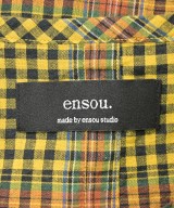 ensou.（エンソウ）カジュアルシャツ 黄 サイズ:L メンズ/2200694174119