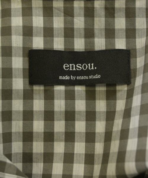 ensou.（エンソウ）カジュアルシャツ 白 サイズ:M メンズ/2200645020175