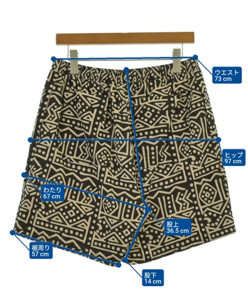 ensou.（エンソウ）ショートパンツ 黒 サイズ:L メンズ/2200645020199