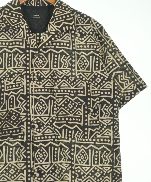 ensou.（エンソウ）カジュアルシャツ 黒 サイズ:L メンズ/2200645020311