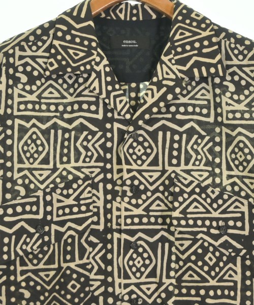 ensou.（エンソウ）カジュアルシャツ 黒 サイズ:L メンズ/2200645020311