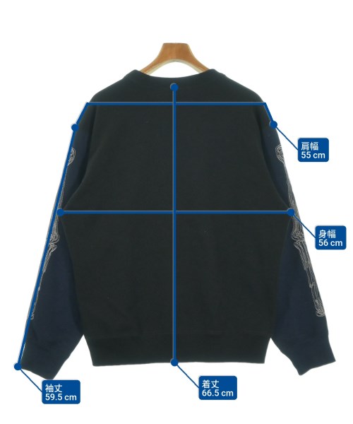 ensou.（エンソウ）スウェット 黒 サイズ:M メンズ/2200666026033