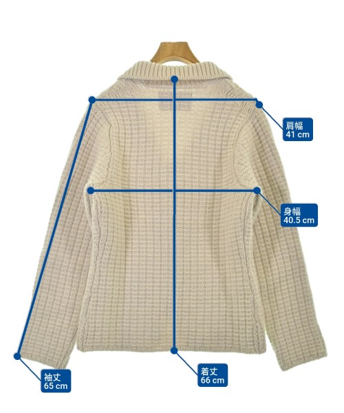 PANICALE（パニカーレ）カーディガン 白 サイズ:48(L位) メンズ/2200672807213