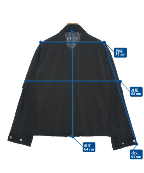 NAPE_（ネイプ）ブルゾン 黒 サイズ:2(M位) メンズ/2200622506067