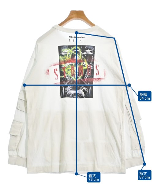 NAPE_（ネイプ）Tシャツ・カットソー 白 サイズ:3(L位) メンズ/2200612527409