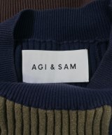 AGI & SAM（アギ＆サム）ニット・セーター 紺 サイズ:M メンズ/2200635646057