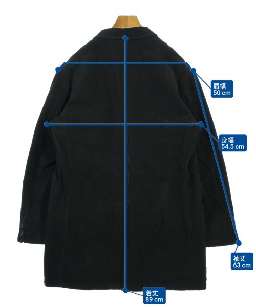 Vas-y Lentement（ヴァジーラントマン）テーラードジャケット 黒 サイズ:-(M位) メンズ/2200621127072