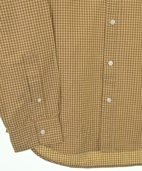 Vas-y Lentement（ヴァジーラントマン）カジュアルシャツ 茶 サイズ:M メンズ/2200643707290