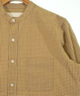 Vas-y Lentement（ヴァジーラントマン）カジュアルシャツ 茶 サイズ:M メンズ/2200643707290