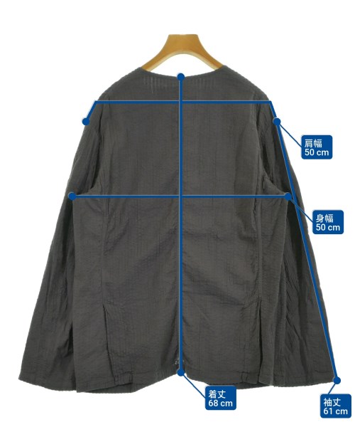 Vas-y Lentement（ヴァジーラントマン）カジュアルジャケット グレー サイズ:F レディース/2200630020029