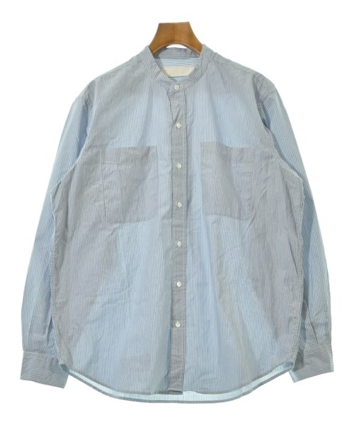 Vas-y Lentement(ヴァジーラントマン)カジュアルシャツ 青 サイズ:S/2200659614049
