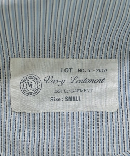 Vas-y Lentement（ヴァジーラントマン）カジュアルシャツ 青 サイズ:S レディース/2200659614049