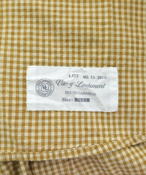 Vas-y Lentement（ヴァジーラントマン）カジュアルシャツ 茶 サイズ:-(M位) レディース/2200666402035