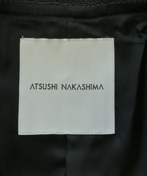 ATSUSHI NAKASHIMA（アツシナカシマ）ライダース 黒 サイズ:4(XL位) メンズ/2200726500015