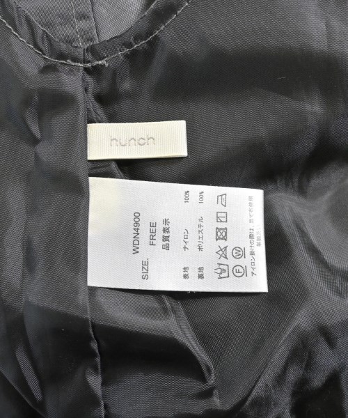 Hunch（ハンチ）ベスト グレー サイズ:F レディース/2200610062063