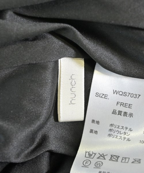 Hunch（ハンチ）ロング・マキシ丈スカート 黒 サイズ:F レディース/2200674202603