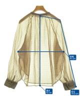 Hunch（ハンチ）ブラウス 茶 サイズ:F レディース/2200688247034