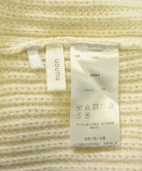 Hunch（ハンチ）ベスト 白 サイズ:F レディース/2200652575149
