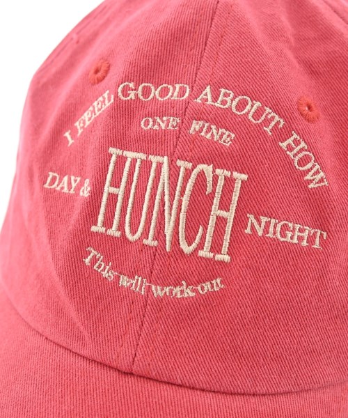 Hunch（ハンチ）キャップ 赤 サイズ:F レディース/2200712684057
