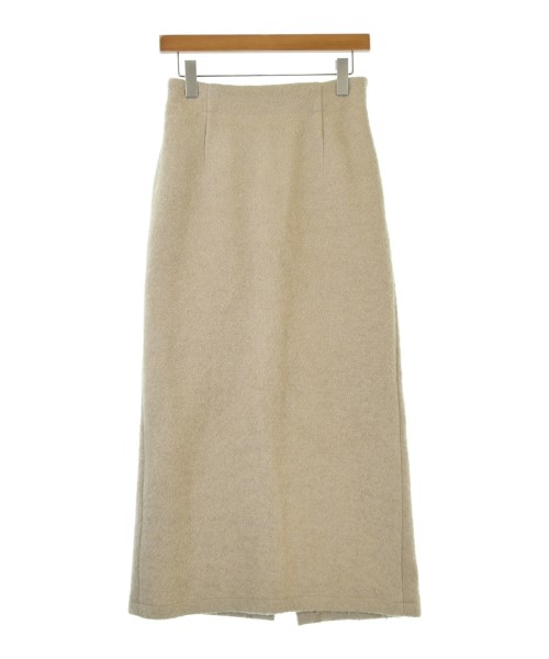 Hunch(ハンチ)ロング・マキシ丈スカート ベージュ サイズ:F/2200660134130