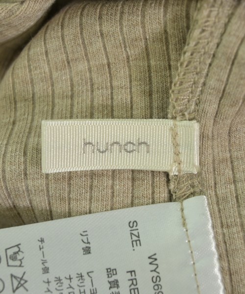 Hunch（ハンチ）タンクトップ ベージュ サイズ:-(XS位) レディース/2200721122113