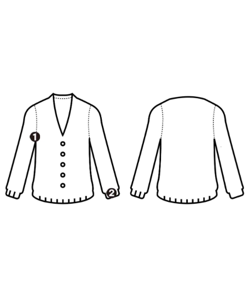 How to live（ハウトゥリブ）カーディガン ベージュ サイズ:M レディース/2200671380090