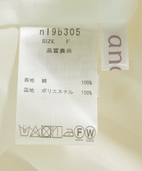 anana（アナナ）ワンピース 白 サイズ:F レディース/2200586038024