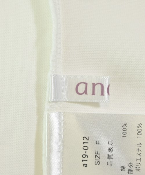 anana（アナナ）ノースリーブ 白 サイズ:F レディース/2200696810312