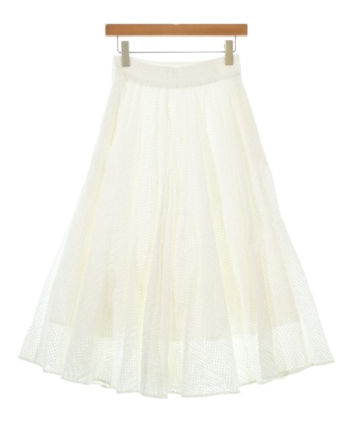 anana（アナナ）ロング・マキシ丈スカート 白 サイズ:F レディース/2200653883069