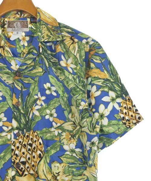 KALAHEO（カラヘオ）カジュアルシャツ 青 サイズ:S メンズ/2200614302103
