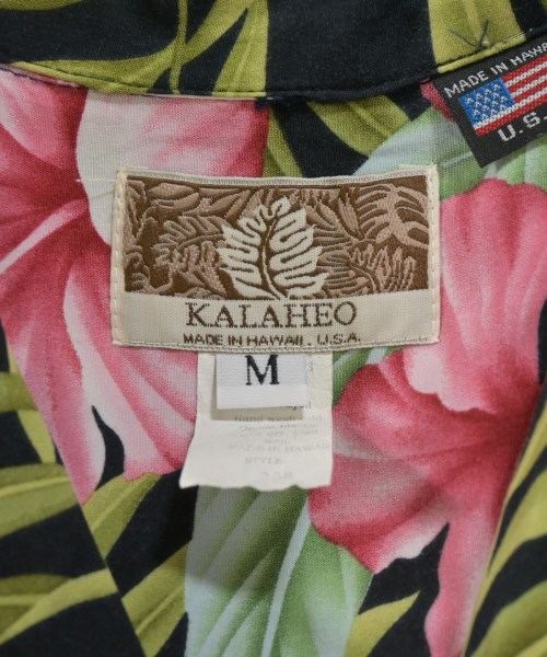 KALAHEO（カラヘオ）カジュアルシャツ 黒 サイズ:M メンズ/2200709676058