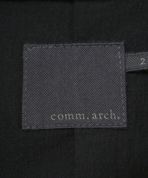 comm. arch.（コムアーチ）テーラードジャケット 黒 サイズ:2(M位) メンズ/2200700734047