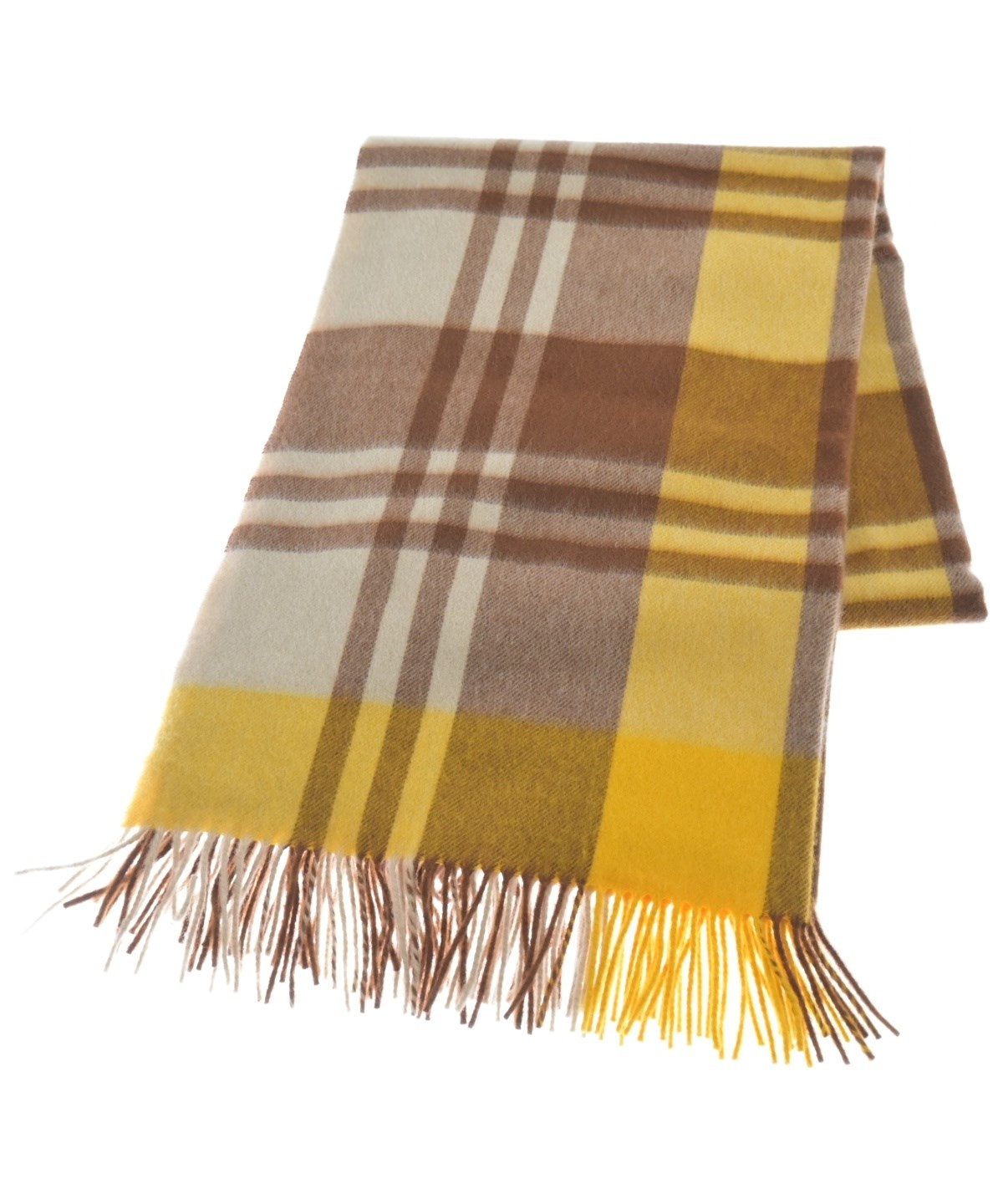 Joshua Ellis（ジョシュアエリス）マフラー 茶 サイズ:- レディース