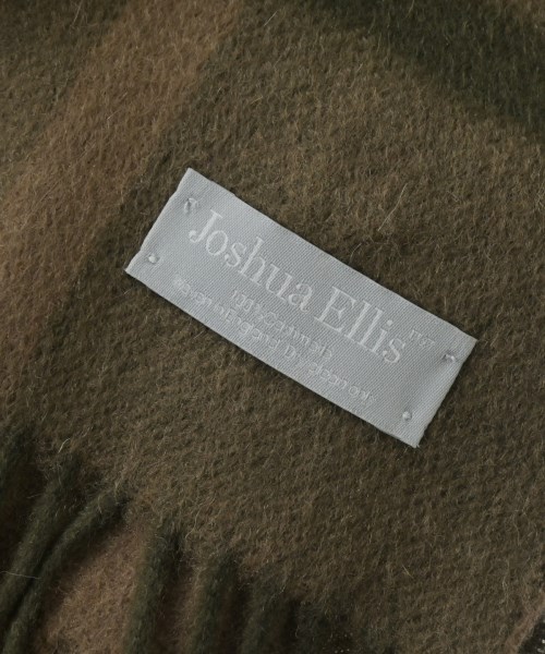 Joshua Ellis（ジョシュアエリス）マフラー 茶 サイズ:- レディース/2200656209118