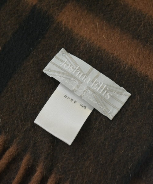 Joshua Ellis（ジョシュアエリス）ストール 茶 サイズ:- レディース/2200659596048
