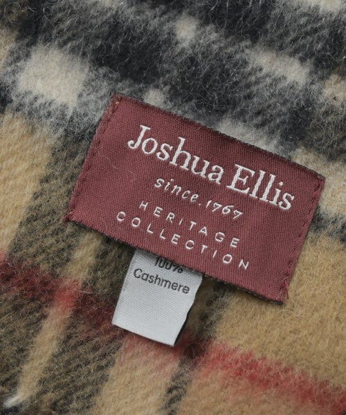 Joshua Ellis（ジョシュアエリス）マフラー ベージュ サイズ:- メンズ/2200661921173