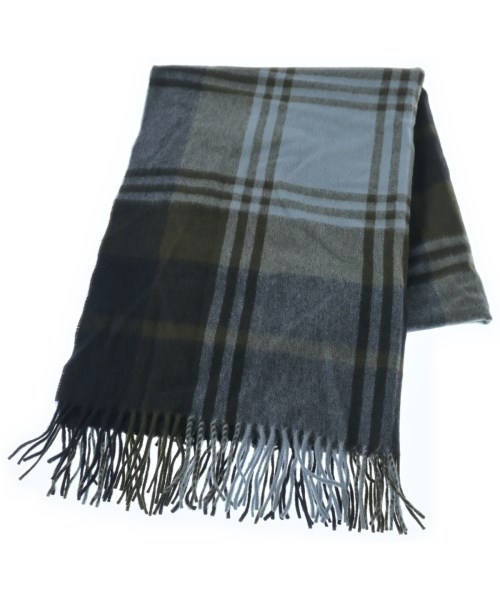 Joshua Ellis(ジョシュアエリス)マフラー 紺 サイズ:-/2200660527055